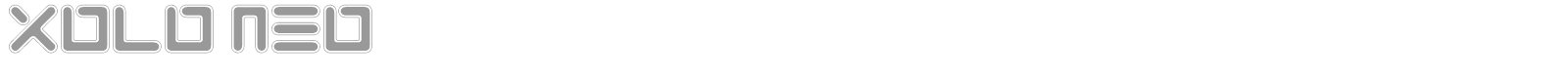 Xolo font preview